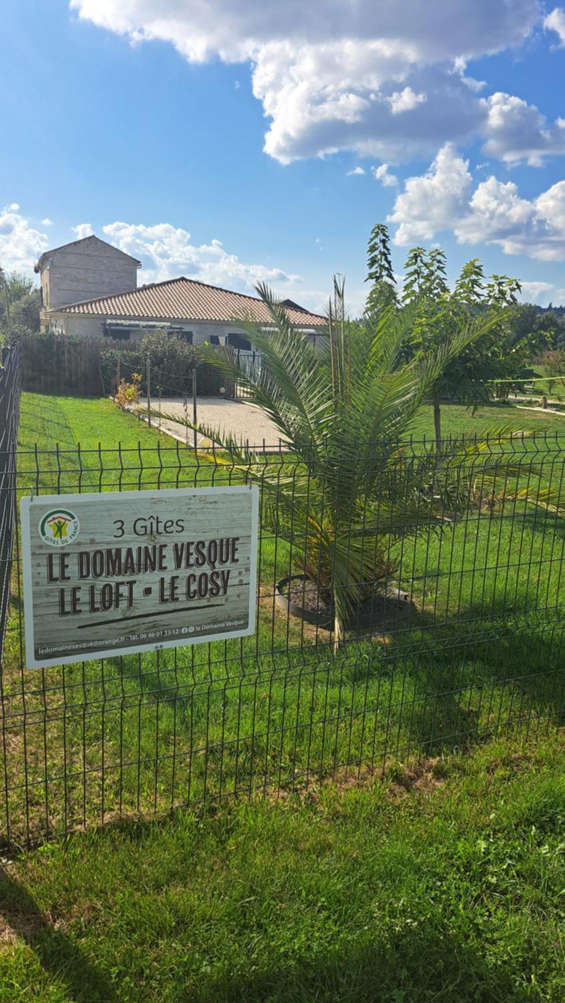Le Domaine Vesque Villa Saint-Pierre-de-Clairac Bagian luar foto